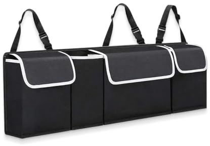 YUEDAM Auto Kofferraum Organizer für Mercedes Benz CLA Shooting Brake X118 I 2019-2024, Kofferraumtasche Auto-Rücksitz-Aufbewahrungstasche Faltbar Kofferraumtasche Toolbag Zubehör
