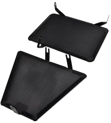 Radiator Grille Guard Cover Motorcycle Black Radiator Front Grille Grill Guard Oil Cooler Cover Protector Sheild Protection For 848 StreetFighter
