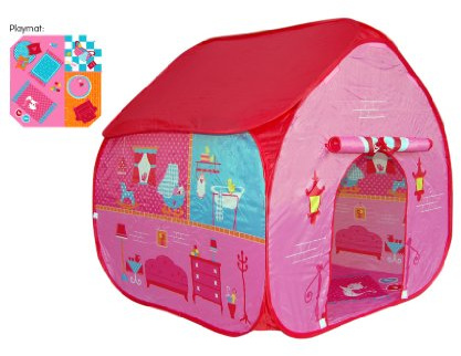 Pop It Up Kinder Pop Up Spielzelt für Mädchen (Rosa)