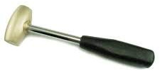 Mazo de latón de 1 libra para estampar textura, martillo formador, joyería, plateros, herreros, herramienta de fabricación de manualidades, fabricado en la India