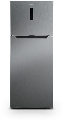 FRIGORIFICO SCHNEIDER 2 PUERTAS 178 x 70 cm NO FROST INOX CLASE-E PUERTA REVERSIBLE 420L DISPLAY EXTERIOR