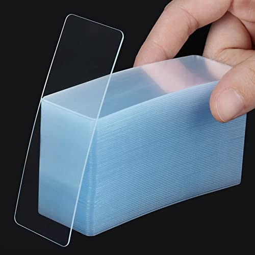 Doppelseitiges Klebeband , 60 Stück Multifunktionales Klebeband Transparent, Klebepads Doppelseitig Extra Stark für Teppich, Fliesen, Auto und Küche