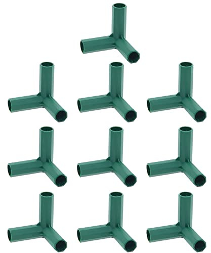 per telaio per serra, Mobili per telaio per serra in PVC Raccordo per telaio per giardinaggio 5 tipi - Raccordo per tubi in PVC a gomito 3 4 5 vie Giunto per tubi per attrezzi da giardino