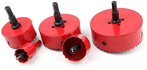 1pc Bi-Metal M42 Bois Scie Cloche 16-200mm Acier Foret Foret Cutter pour Aluminium Fer Acier Inoxydable Plastique Cutter Forets,100mm