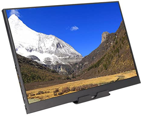 Monitor Portátil, 14 Pulgadas 2.5K 1080P FHD Gaming Monitor USB C HDMI Pantalla de Computadora, Altavoces Duales Pantalla Externa Pantalla de Viaje, para PS5 Xbox Switch Laptop PC