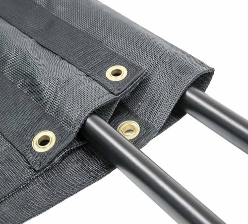 Mytee Products 7' x 16' Dump Truck Vinyl Coated Mesh Tarps Cover with 5 Inch 18oz Double Pocket