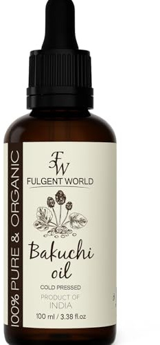 Bakuchi-olja för hudvård organisk kallpressad 100 ml (3.38fl.oz)