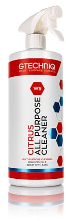 Gtechniq W5 All Purpose Cleaner, Car Degreaser Spray for Oil 1L | Removes Grease and Stains, Easy to Apply and Long-Lasting Results