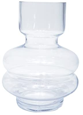 Vaso in Vetro per Fiori, Cilindrico, da Interno, Nordico | Piante e Decorazione Casa, Fondo Ispessito Stabile, Stile Semplice Creativo, Adatto a Salotto e Giardino
