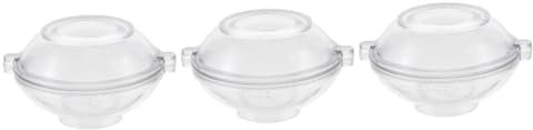 NUOBESTY 3stücke Floating Candle Mold Für Hochzeiten Und Feste Ovalform Aus Sicherem Langlebigem Einfach Zu Reinigen Und Wiederverwendbar Für Kreative Kerzenherstellung
