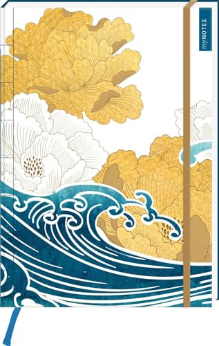 myNOTES Papeterie: Notizbuch A4 Japan: Maxi-Blankbook DIN A4, gepunktet, für große Ideen und Notizen (myNotes A4)
