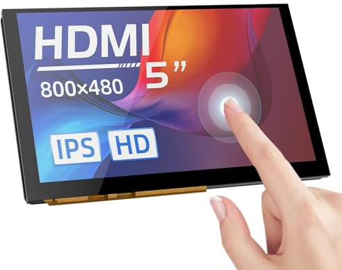 BIQU BIGTREETECH HDMI5 V1.1 Display Touchscree per Stampanti 3D, 800x480