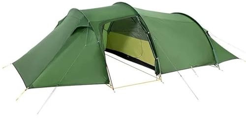 Tunnelzelte Zelt 2 3 4 Personen Wanderzelt 4-Jahreszeiten-Zelt Ultraleichtes Familien-Reisezelt 20D wasserdichtes Campingzelt Eisfischerzelt(20D Green 3p)