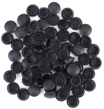 SOLUSTRE 50pcs Hinge Bolt Covers Screw Caps for Window Door Hinges Easy Install