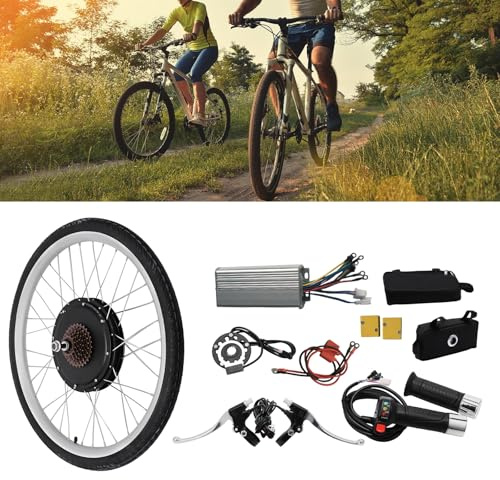 HUSPOO 1000W Ebike Umbausatz Hinterradmotor 28 Zoll, 48V
