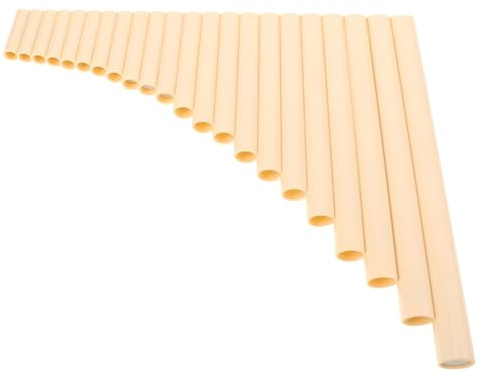 Abaodam Traditional Panpipes Pipe Woodwind Instrument Lightweight Teaching Pan Flute for Practice Relaxation Case Suitable for Left-handed Right-handed Players
