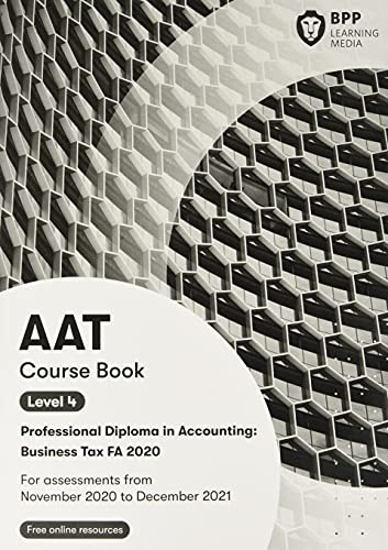 AAT Business Tax FA2020: Course Book