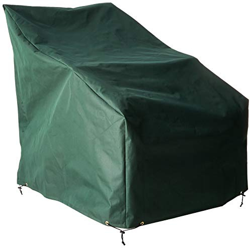 Bosmere C571 Weatherproof Adirondack 33 Wide x 41-1/2 Deep x 43 High at Back Patio-funiture-Cover, Green
