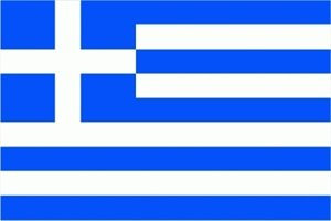 Griechenland Fahne Flagge Gr. 1,50x0,90m mit Ösen - FRIP –Versand®