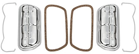 IAP Performance AC101401 Ventildeckel-Set (Chromschaft für VW Käfer)