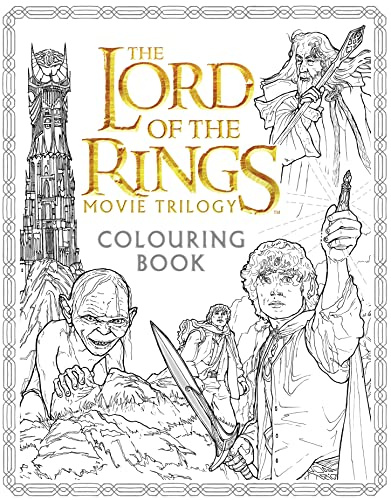 The Lord of the Rings Movie Trilogy Colouring Book (Standard)