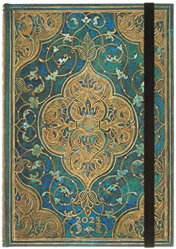 Paperblanks Van Gogh Iris 12 Monate Kalender 2023 | Horizontal | Mini (130 × 180 mm)