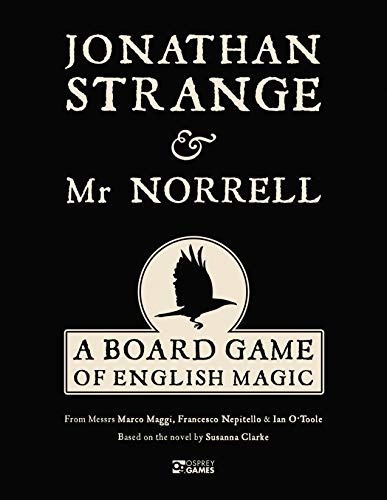 Jonathan Strange & Mr Norrell: A Board Game of English Magic | Strategiespiel der englischen Magie für 2–4 Spieler, ab 14 Jahren, basierend auf dem Susanna Clarke Roman