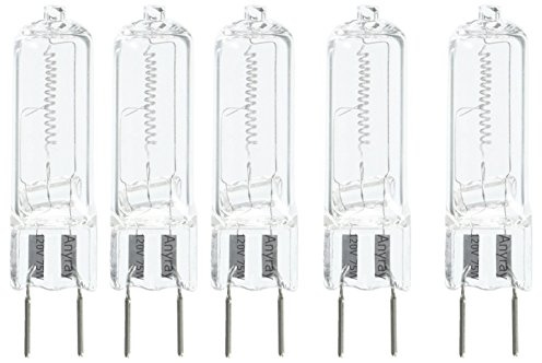5-Lamps G8 120V 75W T4 75 Watt JCD Light Bulbs G8 Base