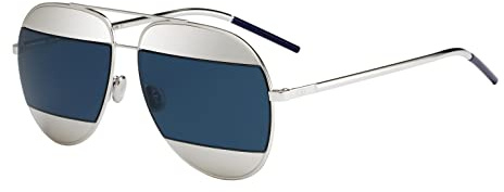 Dior Damen Diorsplit1 Ku 010 59 Sonnenbrille, Grau (Palladium/Blutevio)