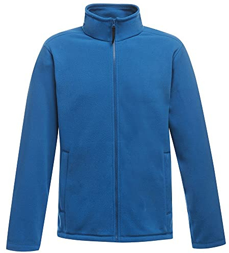 Regatta Men's Micro Full Zip Fleece Jacket, Blue (Oxford), Large (Manufacturer Size:L)