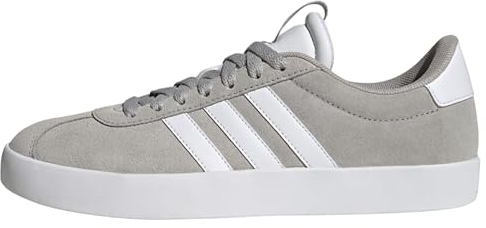 adidas dam VL COURT 3.0 SHOES, Grey Two / Cloud White / Silver Metallic, 39 1/3 EU