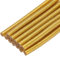 QUARKZMAN Bâtonnets de Colle Chaude Mini pour Pistolet à Colle 0,27 Pouce x 4 Pouces Paillettes Dorées 12Pcs