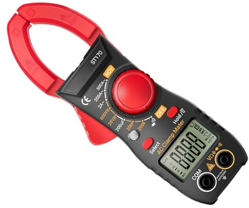 Tester del misuratore elettrico, morsetto su metro amplificatore, 500A Digital Smart Multimeter, Strumenti elettricisti automatici con NCV, tester di tensione AMP con tensione AC/CC per uso esterno