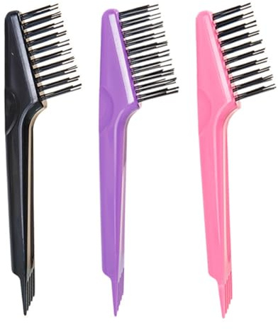 TOGEVAL 3pezzi Per Pettini e Spazzole Ergonomici Spazzole Per Rimuovere e Mantenere Accessori Per