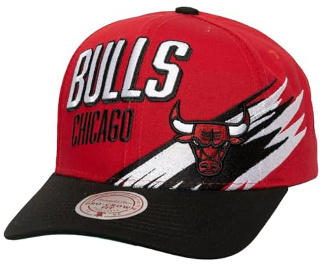 Mitchell & Ness NBA Zoom Snapback Cap Bulls, Celtics, Grizzlies, Lakers, Warriors (DE/NL/SE/PL, Alphanumerisch, Einheitsgröße, Mehrfarbig, Chicago Bulls)