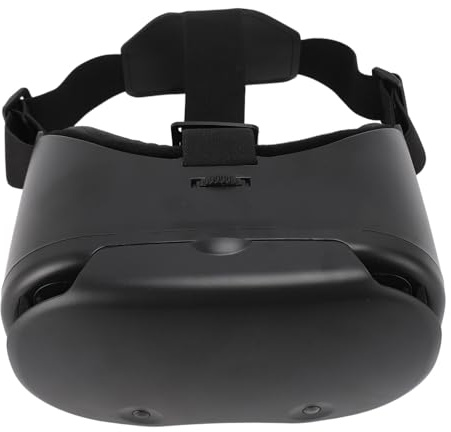 OVAQUIXI Gafas VR, Gafas 3D Antiluz Azul con Ajuste de Pupila de 58 a 75 Mm para Teléfonos Inteligentes de 5 a 7 Pulgadas, Dispositivos iOS