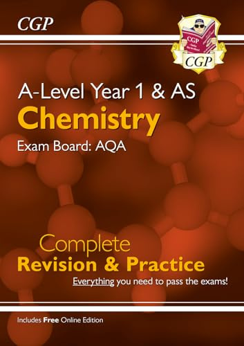 A-Level Chemistry: AQA Year 1 & AS Complete Revision & Practice with Online Edition: for the 2027 and 2028 exams (CGP AQA A-Level Chemistry)