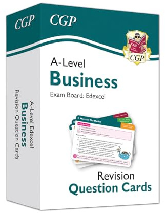 New A-Level Business Edexcel Revision Question Cards