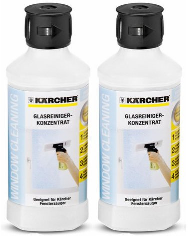 1 Liter Kärcher Glasreiniger Konzentrat RM 500 - 2 x 500 ml