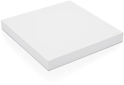younikat 250 Blatt Blanko Papier-Zuschnitte 21x21 cm quadratisch - dv491 | Blanko-Papierzuschnitte, ideal zum Basteln, Zeichnen, Beschriften und für kreative DIY-Projekte