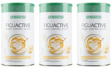 LR Figu Active Shake Vanille Geschmack 3er Set + Gratis Tic Tac