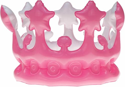 Krüger & Gregoriades Aufblasbare Krone pink