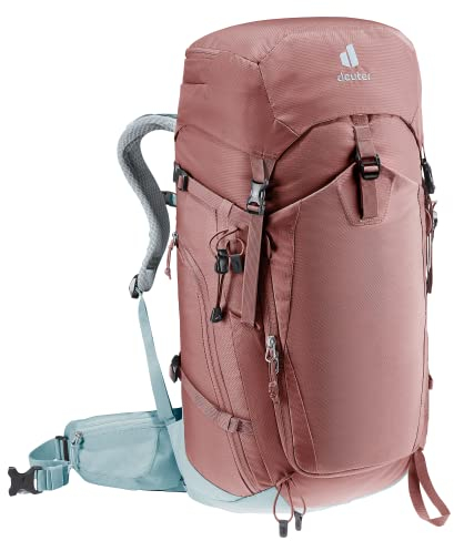 deuter Trail Pro 34 SL Damen Klettersteig Wanderrucksack, caspia-dusk, 34 L