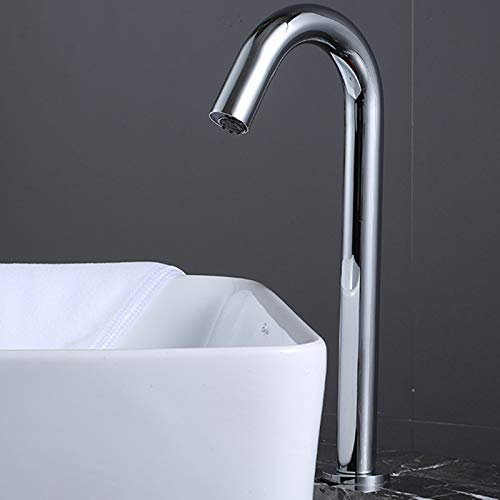 Automatischer Sensor Wasserhahn Infrarot Sensor Wasserhahn Automatisch Mischbatterie Messing Badarmaturen Waschtischarmatur Automatik Waschbecken Armatur