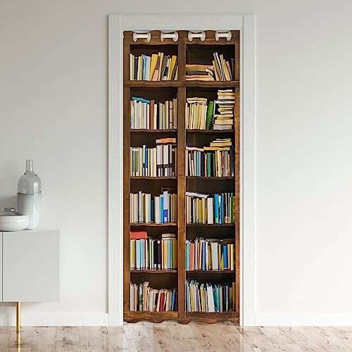 Tenda per Porta Libri Privacy Vintage - Copertura per Biblioteca, Armadio, Camera da Letto, Soggiorno - Set per Ragazzi, Ragazze, Studenti
