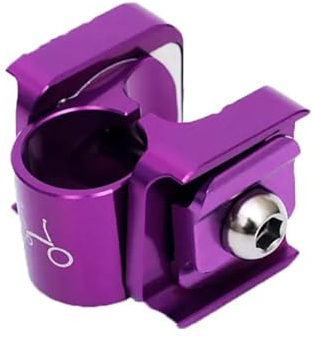 Pentaclip Sattelklemme für Brompton in Lila