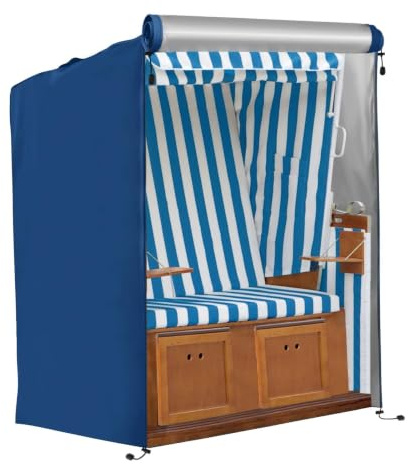 FINEW Funda protectora para silla de playa 420D, resistente al invierno (azul)