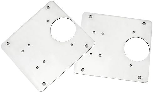 LZHWZQAN Charnières de Porte, Plaque de Réparation de Charnière Pour Armoire, Meubles, Tiroir, Fenêtre, Porte, Plaque En Acier Inoxydable, Accessoire de Réparation, Artefact de Montage/2Pcs