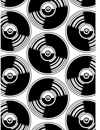 Vaessen Creative Prägeschablone LP 14,6 x 10,7 cm – Embossing Folder für Karten Basteln, Scrapbooking, Journaling – Wiederverwendbar, Präzise Ergebnisse, Für Stanzmaschinen