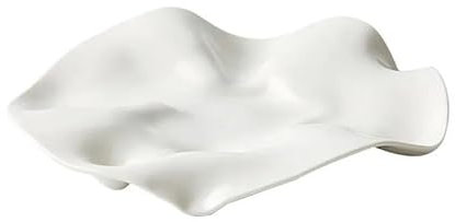 Piatti Moderni Piatto da pranzo in ceramica irregolare creativo Ristorante Piatto da dessert Piatto da spuntino Piatto da sushi Piatti da cucina molecolare Piatti da tavola Piatti Fondi(A 12 inch)